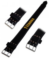 TITANUS Powerlifting double buckle (black) S - Fitness Belt