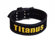 TITANUS Powerlifting single buckle (black) - Fitness Belt