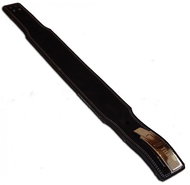 TITANUS with engraved lever buckle 10/8 (black) M - Fitness Belt