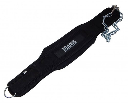TITANUS assisted belt with chain Dip belt - Fitness Belt - Main image