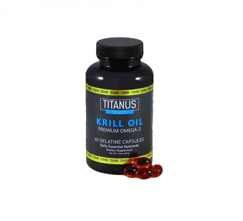 TITANUS Krill Oil Premium 60 capsules - Omega 3 - Main image