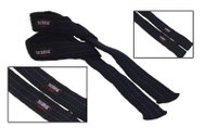 TITANUS double-layer thick black-blue - Lifting Straps