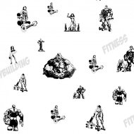  TITANUS fitness - Stronger  - Dárkový balící papír