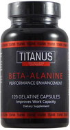 TITANUS Beta Alanine 500mg 120 capsules - Amino Acids