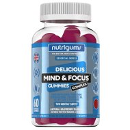 NutriGums Mind & Focus Complex 60 gummies - Dietary Supplement