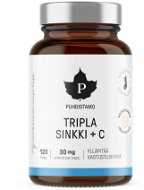 Puhdistamo Triple Zinc 25 mg + Vitamin C 120 kapslí - Minerály