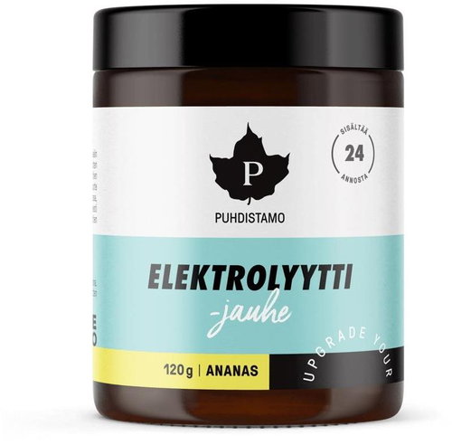 Puhdistamo Electrolyte Powder 120 g, pineapple - Electrolytes - Main image