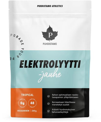 Puhdistamo Electrolyte Powder 240 g, tropical - Electrolytes - Main image