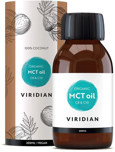 Viridian Nutrition MCT Oil 200 ml Organic - Oil - Main image