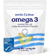 Arctic Blue Omega 3 60 capsules (250 mg DHA & 400 mg EPA) - Omega 3
