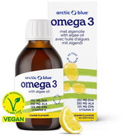 Arctic Blue Vegan Omega 3 Algae 150 ml (250 mg DHA, 125 mg EPA, ALA & Vitamin D) - Omega 3