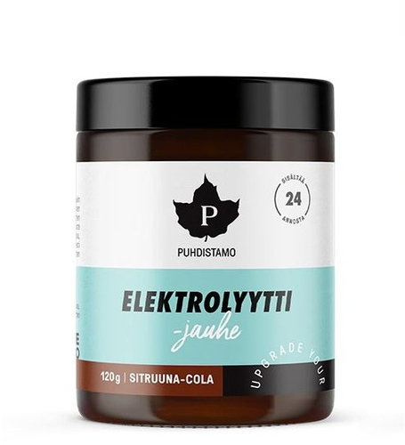 Puhdistamo Electrolyte Powder 120 g lemon cola - Electrolytes - Main image