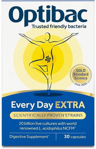 Optibac Every Day Extra 30 capsules - Probiotics - Main image