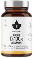 Puhdistamo Super Vitamin D 4000 IU 60 kapslí - Vitamín D3