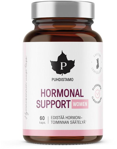 Puhdistamo Hormonal Support Support Women 60 capsules - Dietary Supplement - Main image