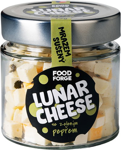 FOOD FORGE Lunar Cheese Lunar Gold - green pepper 75 g - Crispy Cheese - Main image