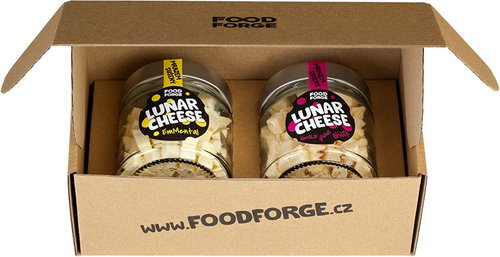 FOOD FORGE Set Lunar Cheese Emmental 80 g + Herold 80 g - Crispy Cheese - Main image