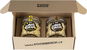 FOOD BRICK Set Lunar Cheese Emmental 80 g + Blaťácké zlato - ořech 75 g - Sýr