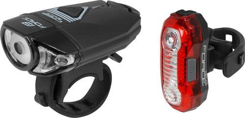 Force Express USB front+rear Main image Force Express USB front+rear - Bike Light - Main image