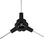 Force Klíč Y imbus trojstranný 2/2,5/3 mm, čierny - Náradie na bicykel