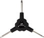 Force Kľúč Y torx trojstranný T20/T25/T30 čierny - Náradie na bicykel