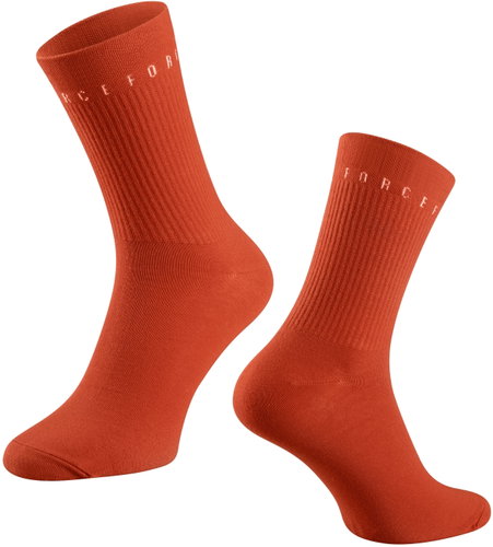 Force Snap socks, orange S-M/36-41 - Socks - Main image