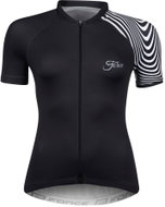 Force Stream Lady short sleeve jersey, black XXL - Cycling Jersey