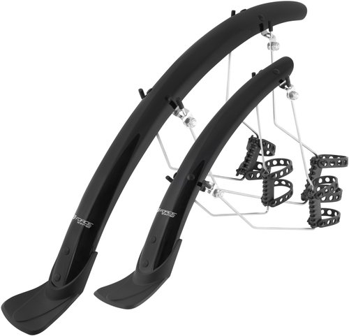 Force WIN42 Aluflex 28 + Struts, Black - Bike Mudguard - Main image