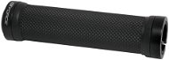 Force Rubber, With Locking, All-Black, Packed - Bicycle Grips