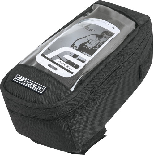 Force Phone Bag on Frame XL, 5.5", Black - Bike Bag - Main image