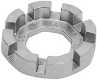 Unior Centre key 3,3 / 3,45 / 3,7 / 3,96 / 4,4 / 5 mm metal - Spoke Wrench