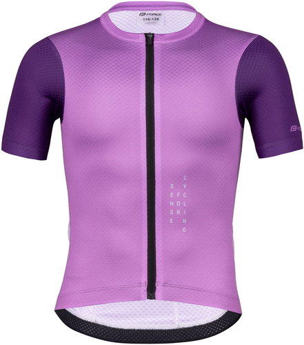Force Limit Kid jersey purple 128-140 - Cycling Jersey - Main image