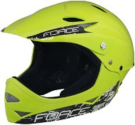 Force DOWNHILL Junior, Fluo Glossy, S-M, 54-58cm - Bike Helmet