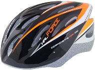 Force HAL, Black-Orange-White, L-XL, 58-63cm - Bike Helmet