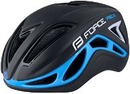 Force REX - fekete-kék, S-M, 56-58 cm - Kerékpáros sisak