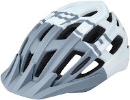 Prilba na bicykel Force CORELLA MTB, sivo-biela S – M, 54 cm – 58 cm - Helma na kolo