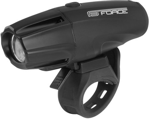 Force Shark USB 700 lm, USB, black - Bike Light - Main image