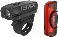 Force Glare USB, predné + zadné - Svetlo na bicykel