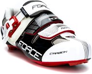 Force Road Carbon - fekete/ fehér, mérete 44/280 mm - Kerékpáros cipő