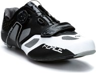 Force Fire Carbon - fekete/ fehér, mérete 41/258 mm - Kerékpáros cipő