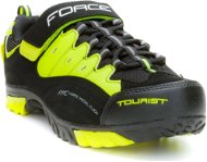 Force Tourist - fekete/fluo, mérete 40/252 mm - Kerékpáros cipő