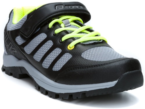 Force Walk, Black/Grey/Fluo, size 43/273mm - Spikes - Main image