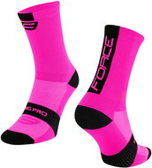 Force LONG PRO, Pink/Black, size 36-41 EU - Socks