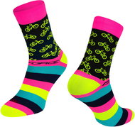 Force CYCLE, Pink, size 42-46 EU - Socks