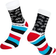 Force CYCLE, White, 36-41 EU - Socks