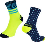Force SPOT modrá/žltá 42 – 46 EÚ - Ponožky