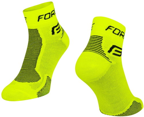 Force 1, Yellow/Black, size 36-41 EU - Socks - Main image