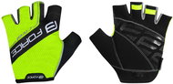 Force RIVAL, Fluo-Black, L - Cycling Gloves
