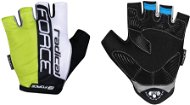 Force RADICAL, Fluo-White-Black, XL - Cycling Gloves