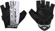 Force RADICAL, Grey-White-Black, L - Cycling Gloves